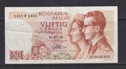 Belgium 1966 50 - 50, francs