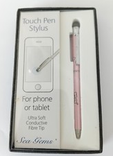 Pink butterfly pen - pen, stylus/