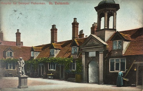 Vintage postcard norfolk - postcard, great