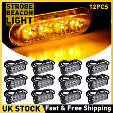 12x 4LED Amber Recovery Strobe