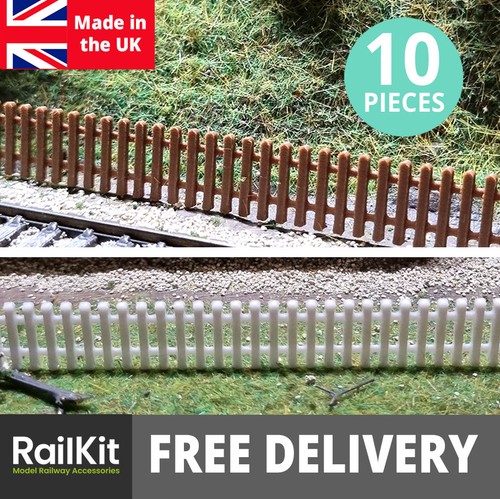 Gauge railkit picket fences - 00,