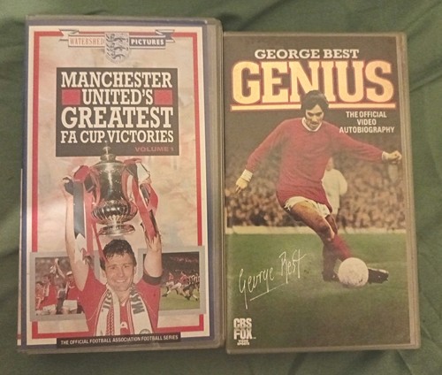 Manchester united vhs - 2,