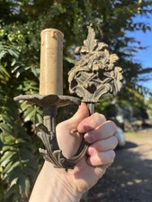 Antique Wall Sconce Brass