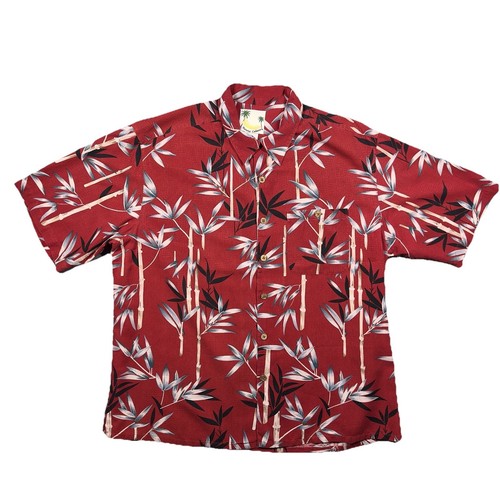 Banana cabana silk hawaiian - cabana,