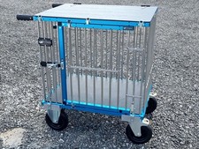 1 Berth MIDI Titan Dog Show Trolley with 8" All Terrain Wheels