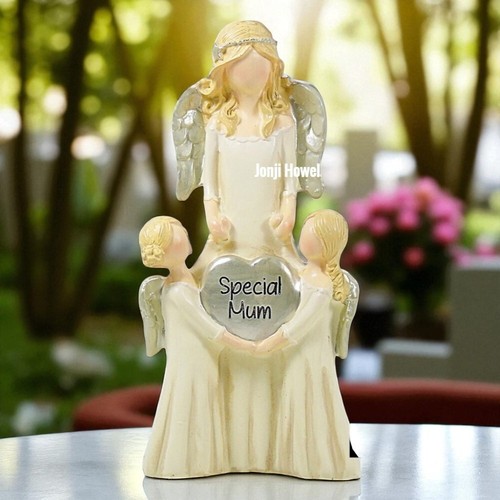 Memorial angel ornament - angel, mum