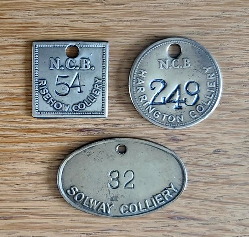 West cumbrian colliery tokens - cumbrian,