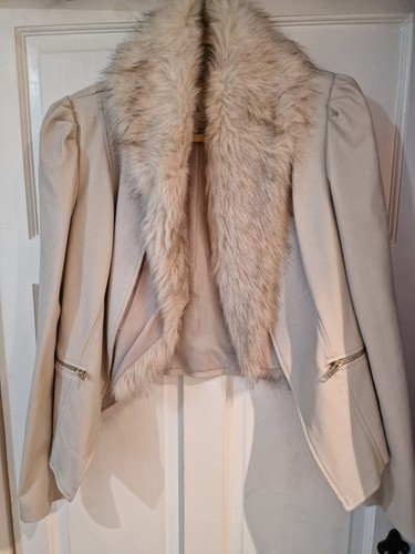 River island cream faux - river,