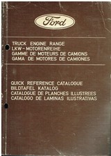 FORD D/N TYPE TRUCK R TYPE COACH FACTORY PETROL ENGINE PICTORIAL PARTS CATALOGUE