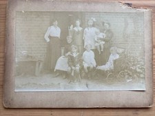 Edwardian small cabinet card - edwardian,