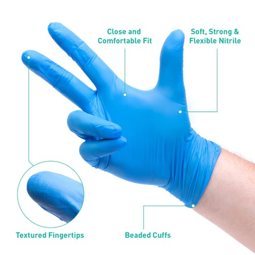 Nitrile gloves powder - gloves, free