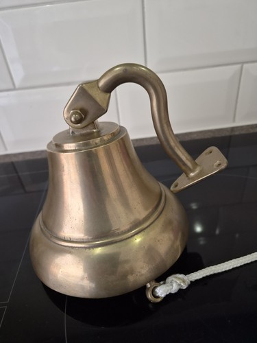 Brass wall mounted bell - bell, with