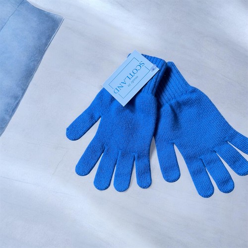 Ladies 100 ply blue - 4,