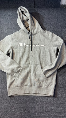 Champion grey hoodie small - champion,