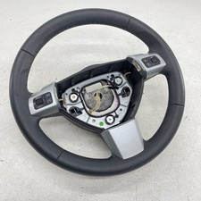 VAUXHALL ZAFIRA B STEERING WHEEL LEATHER CONTROL 09-14