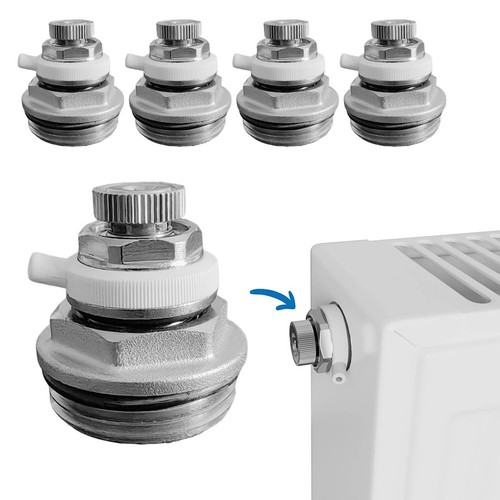 Radiator air vent valve brass - vent,