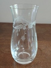 Bohemia crystal vase - vase,, 16cm