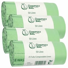 50 Litre x 100 CompostBag