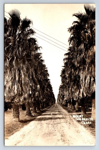 Vintage rppc san benito - san, tx