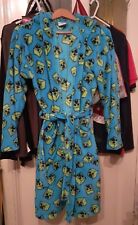 Boys Minecraft Dressing Gown With Hood For age 12-13 Years.