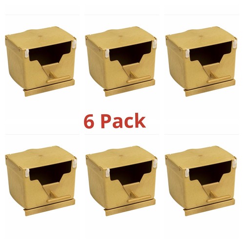 Plastic finch nest box - 6,