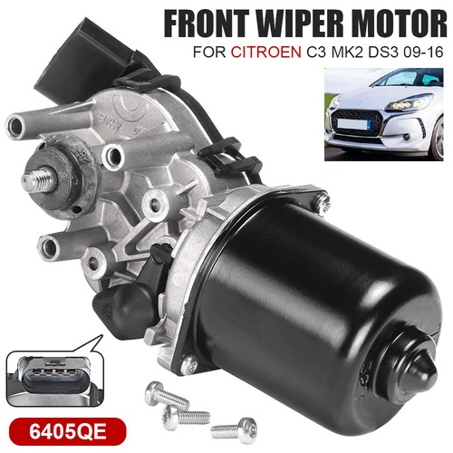 Front windscreen wiper - front, motor