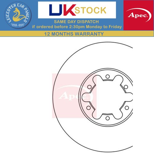 Apec brake disc - apec, nissan