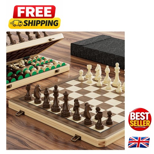 Inch magnetic wooden chess - magnetic,