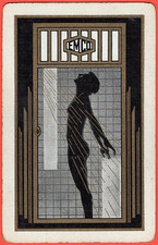 Nude in Shower Black/Gold