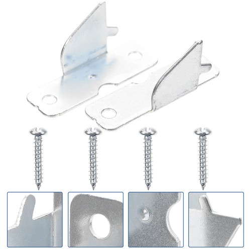 Iron curtain rod brackets with - iron,