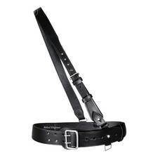 Sam Browne Belt BLACK Genuine