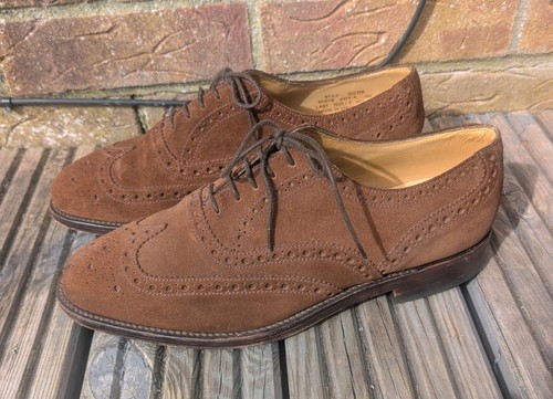 Loake brown suede full - loake,