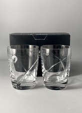 BOXED - Waterford Crystal Siren Pair Of 11.5cm Tumblers - Made In Ireland