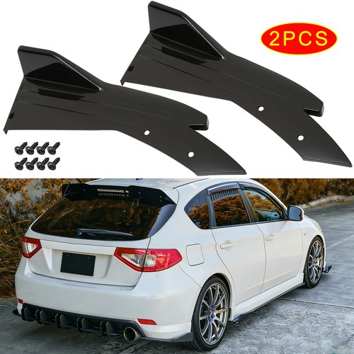 2pcs gloss rear bumper - gloss,