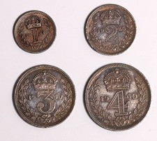 1960 ROYAL MINT MAUNDY SET, NO BOX but ORIGINAL PACKET for "THE ELECTRICIAN"