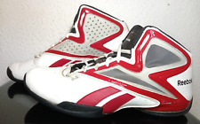 Reebok Hexride Basketball Trainers UK 9 White/Red Men’s – Rare, VGC