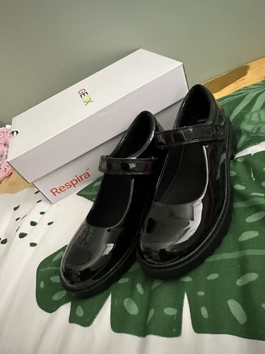 Geox casey patent shoes - patent,