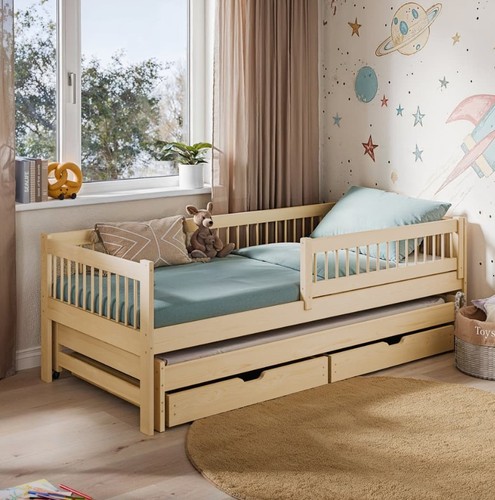 Brand new pine wood bed - brand,