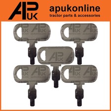 5x Ignition Starter Keys for