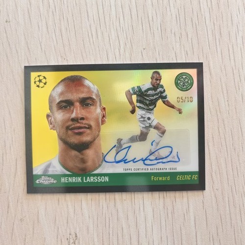 Henrik larsson 2025 topps - henrik,