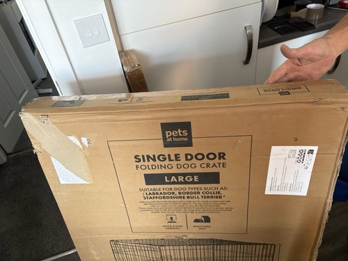 Large dog cage - dog,