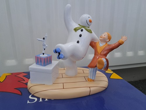 Coalport snowman treading the - coalport,