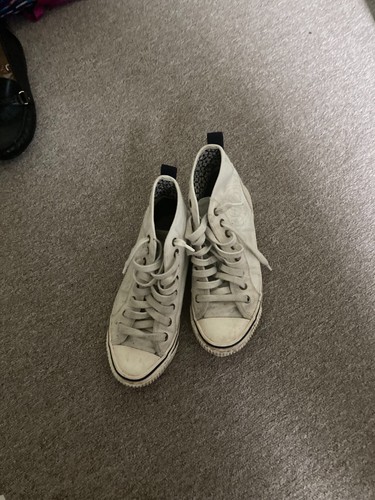 White fat face shoes - size, 3