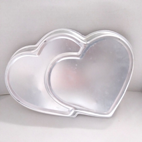Wilton cake pan heart - pan, double