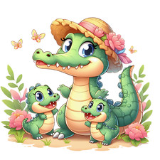 Mother's Day Crocodile Wall