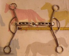 5 1/2" American Gag Mc Genis Jointed Horse Bit.