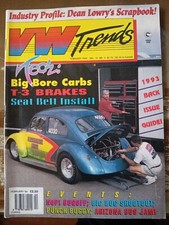 VW Trends Magazine February 1994 Beetle Sandrail Splitscreen Panel Van Mk1 Golf