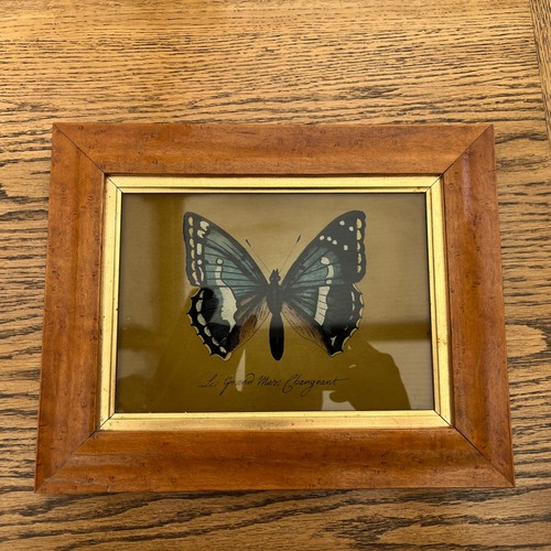 Reverse glass painting - reverse,