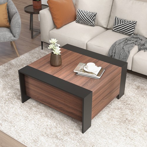 Square center table extendable - center,