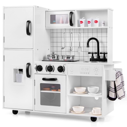 Costway play kitchen - costway,